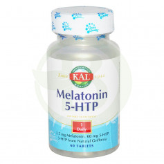 Melatonina 1,9Mg. e 5HTP 60 cápsulas Kal