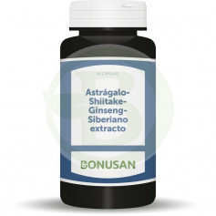 Astragalus, Shiitake, Siberian Ginseng 90 Bonusan Capsules
