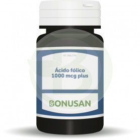 Ácido Fólico Plus 1.000Mcg. 90 Comprimidos Bonusan
