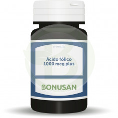 Folic Acid Plus 1,000Mcg. 90 Comprimidos Bonusan