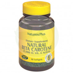 Natural Beta Caroteno 90 Pearls Natures Plus