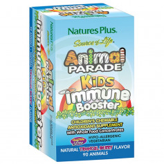 Animal Parade Kids Immune Booster 90 Tablets Natures Plus