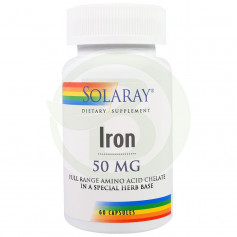 Ferro 25Mg. 60 Cápsulas Solaray