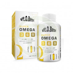 SUPER OMEGA 3-6-9 1000Mg. 100 pérolas VIT.O.BEST