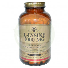 L-lisina 1,000Mg. 250 cápsulas de Solgar