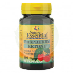 Cetonas de framboesa 300Mg. 60 cápsulas essenciais da natureza