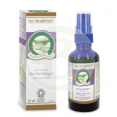 Óleo Orgânico de Aloe Vera 50Ml. Spray de marnys