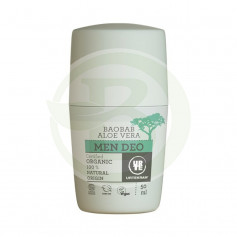 Desodorizante Baobab e Aloe Vera para Homens 50Ml. Urtekram