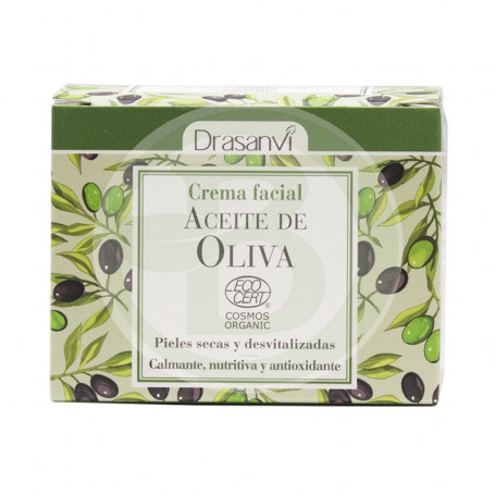 Crema Facial Aceite De Oliva Bio 50Ml. Drasanvi