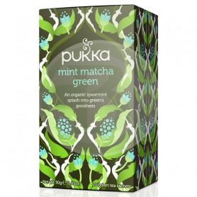 Té Verde Matcha Menta 20 Filtros Pukka