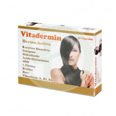Vitadermin 30 cápsulas de 500 mg. Dis