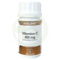 Holovit Vitamin C 500Mg. 50 cápsulas Equisalud