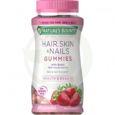 Cabelo, pele e unhas 60 Gummies Nature Bounty