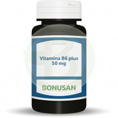 Vitamina B6 Plus 20 mg 60 cápsulas Bonusan