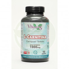 L-carnitina 1,000Mg. 50 cápsulas Vbyotics