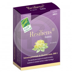 Resiliens Rodiola 40 Cápsulas 100% natural