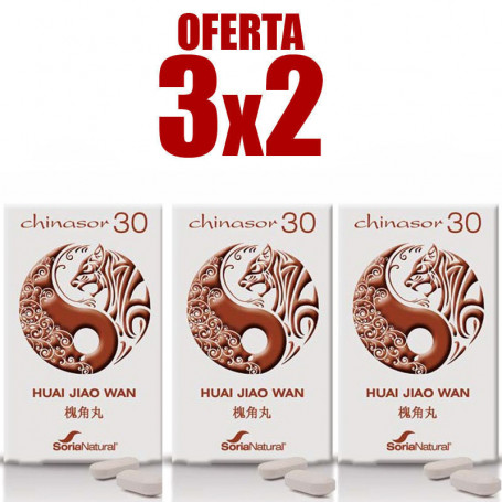 Pack 3x2 Chinasor 30 Soria Natural