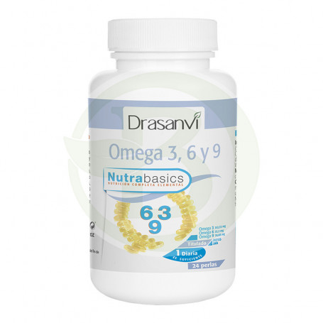 Omega 3-6-9 1,000Mg. 24 pérolas Drasanvi
