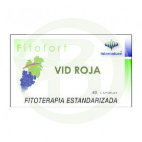 Fitofort Red Vine 40 cápsulas internature