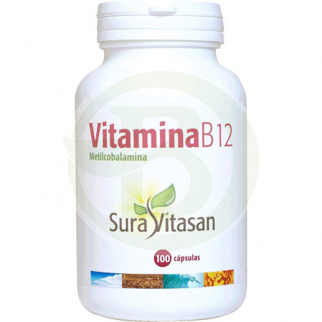 Vitamina B12 500Mcg. 100 cápsulas Sura Vitasan