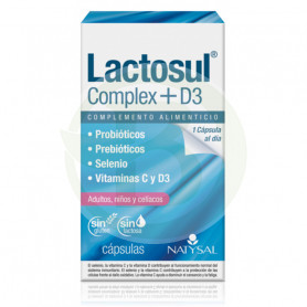 Complexo Lactosul + D3 12 Cápsulas Natisais
