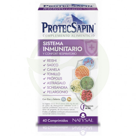Protecsapin Immune System 40 Tablets Natysal
