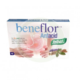 Beneflor antiácido 10 comprimidos Santiveri