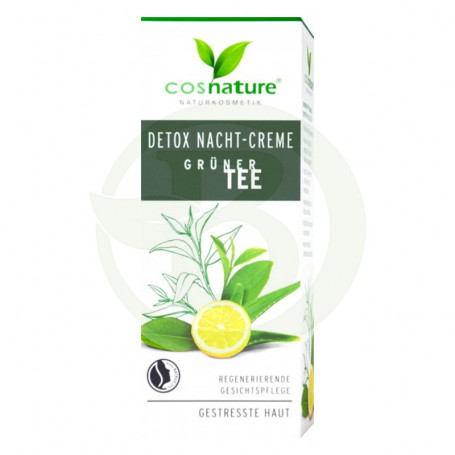 Creme de Noite Desintoxicante de Chá Verde 50Ml. Cosnature