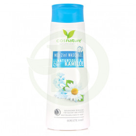 Gel de banho de sal marinho médio e camomila 250ml. Cosnature