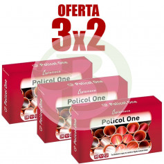 Pacote 3x2 Policol One 30 cápsulas de Plameca