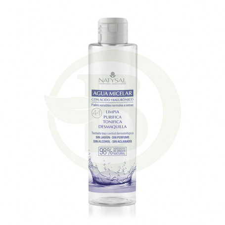 Superalimentos de água micelar 200Ml. Natysal
