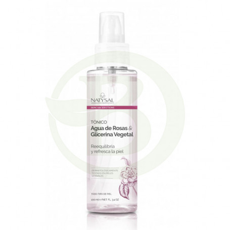 Água de Rosa e Glicerina 100ml. Natysal