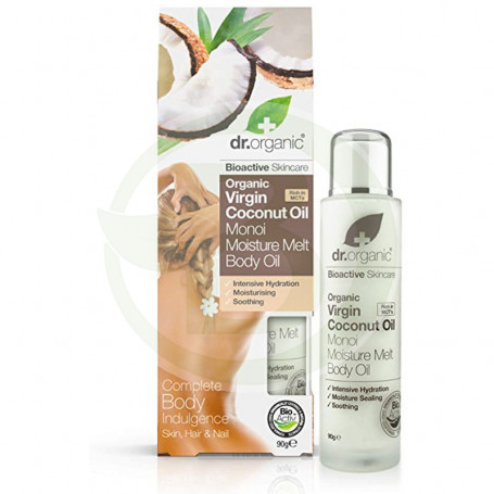 Óleo Corporal de Coco com Monoi 100Ml. Dr. Orgânico