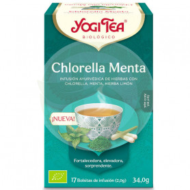 Yogi Tea Mint-Chlorella 17 Filtros
