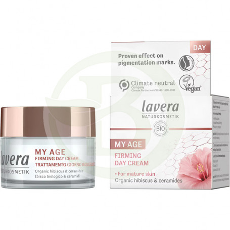 Creme de Dia Refirmante Minha Idade 50Ml. Ele vai vê-la