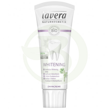Creme dental branqueador 75Ml. Ele vai vê-la