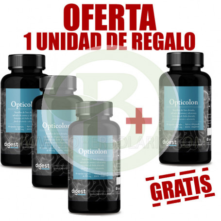 Pacote 3x2 Opticolon 60 cápsulas Herbora