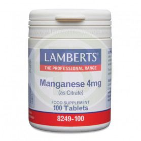 Comprimidos de manganês 100 Lamberts