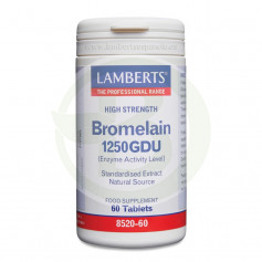 Bromelaína 1250Gdu 60 comprimidos Lamberts