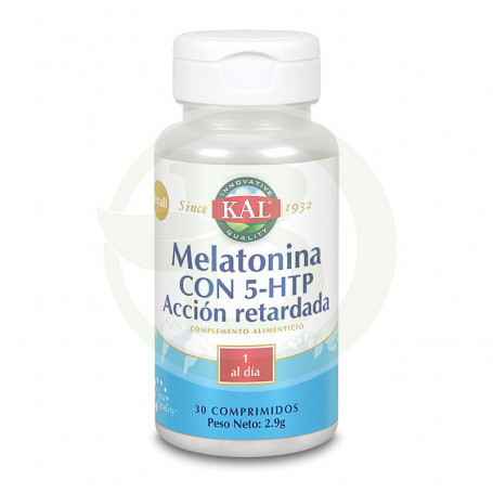 Melatonina pequena com 5-Htp 30 comprimidos Kal