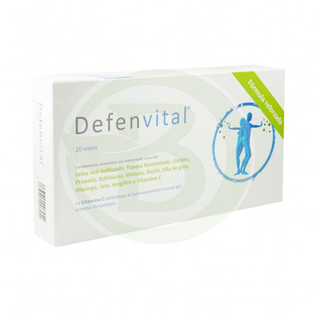 Defenvital 20 frascos para lavagem