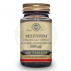 Selênio 100Mcg. (Sem fermento) 100 comprimidos Solgar