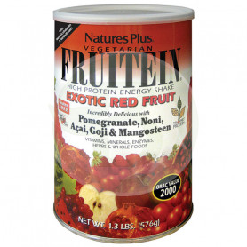 Fruitein Exotic Red Fruits 576Gr. Natures Plus