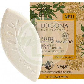 Shampoo Solid Hemp and Elder 60Gr. Logona