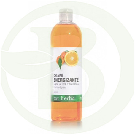 Shampoo Energizante de Laranja e Tangerina 500Ml. Tot Herba