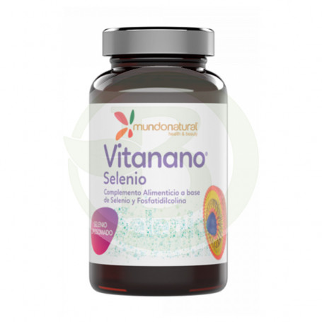 Vitanano Selenium Lipossoma 30 Cápsulas Mundo Natural