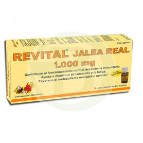 Revital Royal Jelly 1.000Mg. 20 frascos Pharma Otc