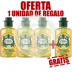 4x3 Pacote de Sálvia Shila Shampoo