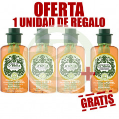 Pacote 4x3 Laurel Shila Shampoo
