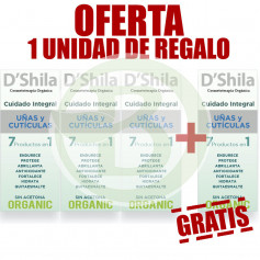 Pacote 4x3 de tratamento abrangente para unhas Shila